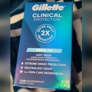 NEW! Men's Gillette Clinical Deodorant 1.7oz (Have 3 Available)